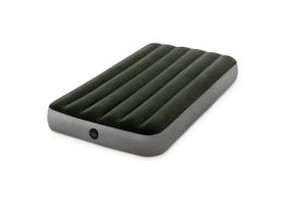 4 Bulk Intex Prestige Durabeam Downy Twin Air Bed With Battery Pump, Green
