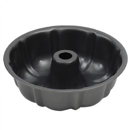 12 Bulk Bakergcos Secret Essentials 10-Inch NoN-Stick Steel Fluted Bundt Pan