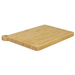 12 Bulk Michael Graves Design Bamboo Cutting Board With Finger Hole, (10" X 14")