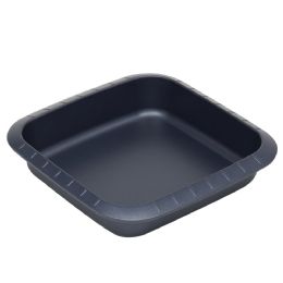 12 Bulk Michael Graves Design Textured NoN-Stick Carbon Steel Square Pan, Indigo