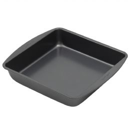 12 Bulk Bakergcos Secret Essentials 9-Inch NoN-Stick Steel Square Pan