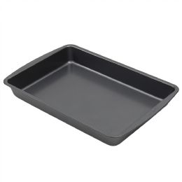 12 Bulk Bakergcos Secret Essentials 11-Inch X 16-Inch NoN-Stick Steel Roaster Pan