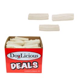 72 Bulk Dog Rawhide Chew 5 Inch Whitecurl In Pdq