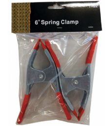 24 Bulk 2 Pack 6 Inch Spring Clamp