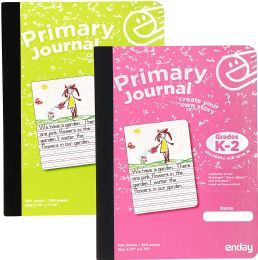 48 Bulk Composition Book Primary Journal 100 Ct., Pink