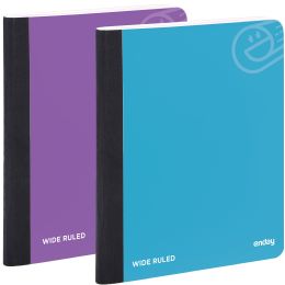 48 Bulk Composition Book W/r 100 Ct., Pink