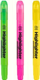 36 Bulk Fluorescent Gel Highlighter (3/pack)