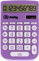 30 Bulk Basic Calculator 12 Digit Purple