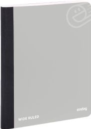 48 Bulk Composition Book W/r 100 Ct. Grey
