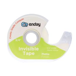 12 Bulk Invisible Tape With Dispenser