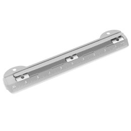 48 Bulk Portable 3-Hole Paper Punch Grey