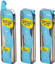 25 Bulk 30 Ct. 0.7 Mm Ceramics HigH-Quality Mechanical Pencil Leads (3/pack)