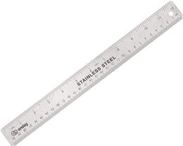10 Bulk 12" (30cm) Stainless Steel Ruler W/ NoN-Skid Back