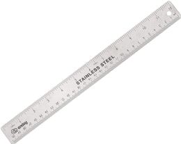 250 Bulk 12" (30cm) Stainless Steel Ruler W/ NoN-Skid Back