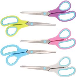 12 Bulk 8" Scissors Green