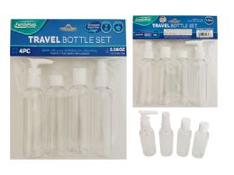 96 Bulk 4 Piece Travel Bottle Set