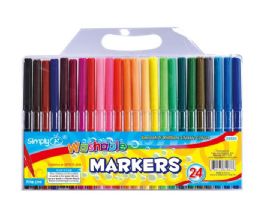 144 Bulk 24-Piece washable markers