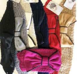 24 Bulk Fashion Knitted Headbands
