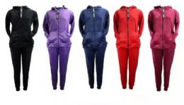 12 Bulk Ladys 2 Piece Thermal Comfort Outfit Set