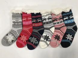 24 Bulk Winter Lady Thermal Socks