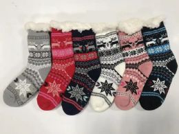 24 Bulk 24 Winter Lady Thermal Socks