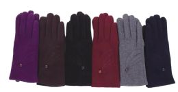 24 Bulk Women's Cotton Winter Glove