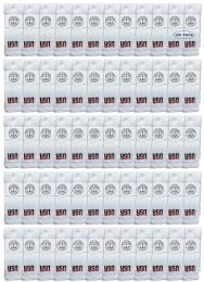 1200 Bulk Yacht & Smith Kids Cotton Usa Tube Socks, Referee Style Size 6-8
