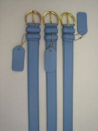 60 Bulk Belts Blue Color Mixed Size