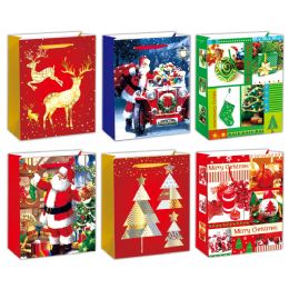 96 Bulk Christmas 3pk Gift Bag