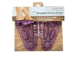 24 Bulk Soothe By Apana Reflexology Massage Footprint In Purple