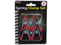 60 Bulk 6 Pack Spring Clamps With Soft Grip And Tip