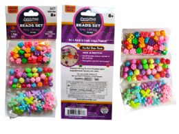 288 Bulk Assorted Beads Set
