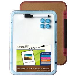 48 Bulk 8.5x11" Dry Erase Board 48s W/marker+4 Magnets