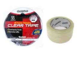 72 Bulk 55 Yards Clear Packing Tape