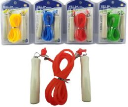 24 Bulk Jump Rope With Wood Handle