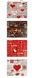144 Bulk 12.6x3.94xx9.85 Inch Valentine Gift Bag