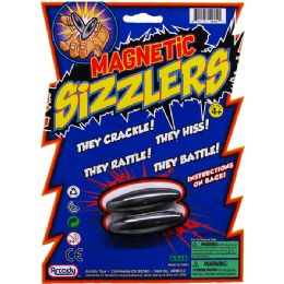 36 Bulk 2.25" Magnetic Sizzlers On Blister Card