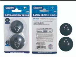 96 Bulk 2pc Bath And Sink Plug Drain Stopper