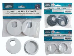 96 Bulk Furniture Hole Cover 2pc 2 Inches/5cm