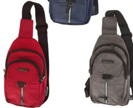 12 Bulk 6.5x2x11.5 Backpack Sling Pack