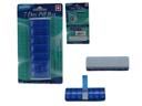 96 Bulk 7 Day Pill Box Blue Plastic 1.8 X 5.5 X 0.75 Inches
