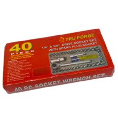 10 Bulk 40pc Socket Set