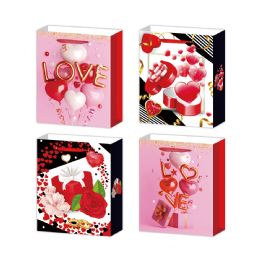 48 Bulk V-Day Bag 7.5x9x4"/m 48s Hot Stamp