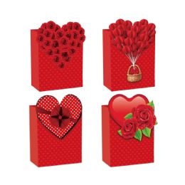 72 Bulk V-Day Bag 10.5x13x5.5"/l 48s 3d+glt