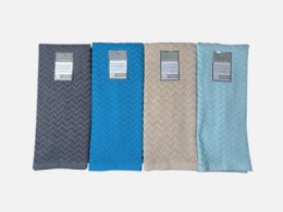 24 Bulk 2pk Chevron Kitchen Towel