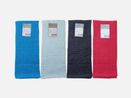 24 Bulk 2pk Waffle Kitchen Towel