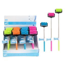 24 Bulk Massager For Body W/extendable Handle Extends To 23.6in/24pc Pdq 4ast Colors/hba Label