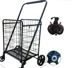 4 Bulk 24x25x39 Shopping Cart