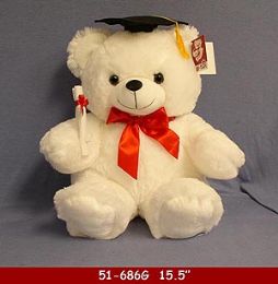 20 Bulk Grad White Hug Bear