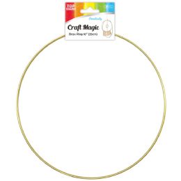 12 Bulk Brass Rings 10 inch /1pc
